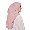 Sulam Mekar Ironless Chiffon Triangle Bawal in Deauville Mauve